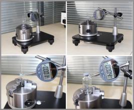 濟南賽成儀器“ZPI-A圓跳動測試儀”測試低硼硅安瓿瓶垂直軸偏差過程 濟南賽成儀器“ZPI-A圓跳動測試儀”測試低硼硅安瓿瓶垂直軸偏差過程