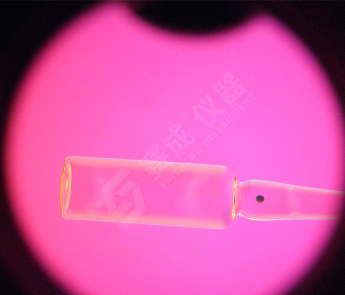 玻璃輸液瓶內(nèi)應(yīng)力測試原理示意圖 玻璃輸液瓶內(nèi)應(yīng)力測試原理示意圖